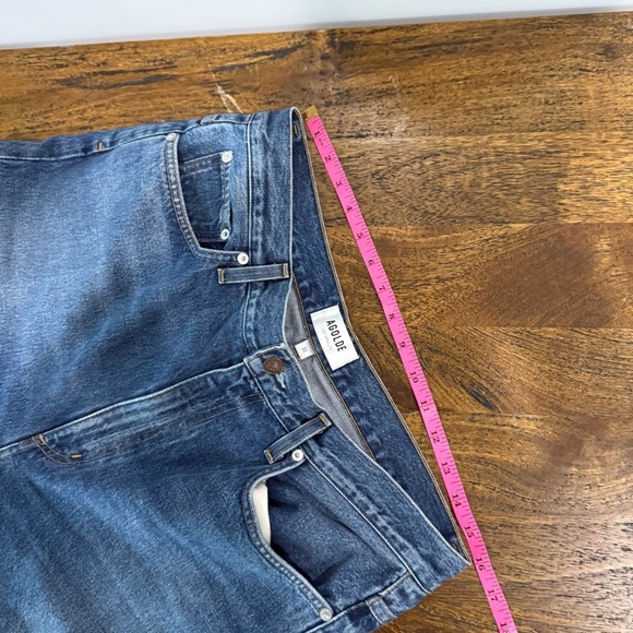 AGOLDE Vintage Hi-Rise Flare Jeans - Picture 6 of 9